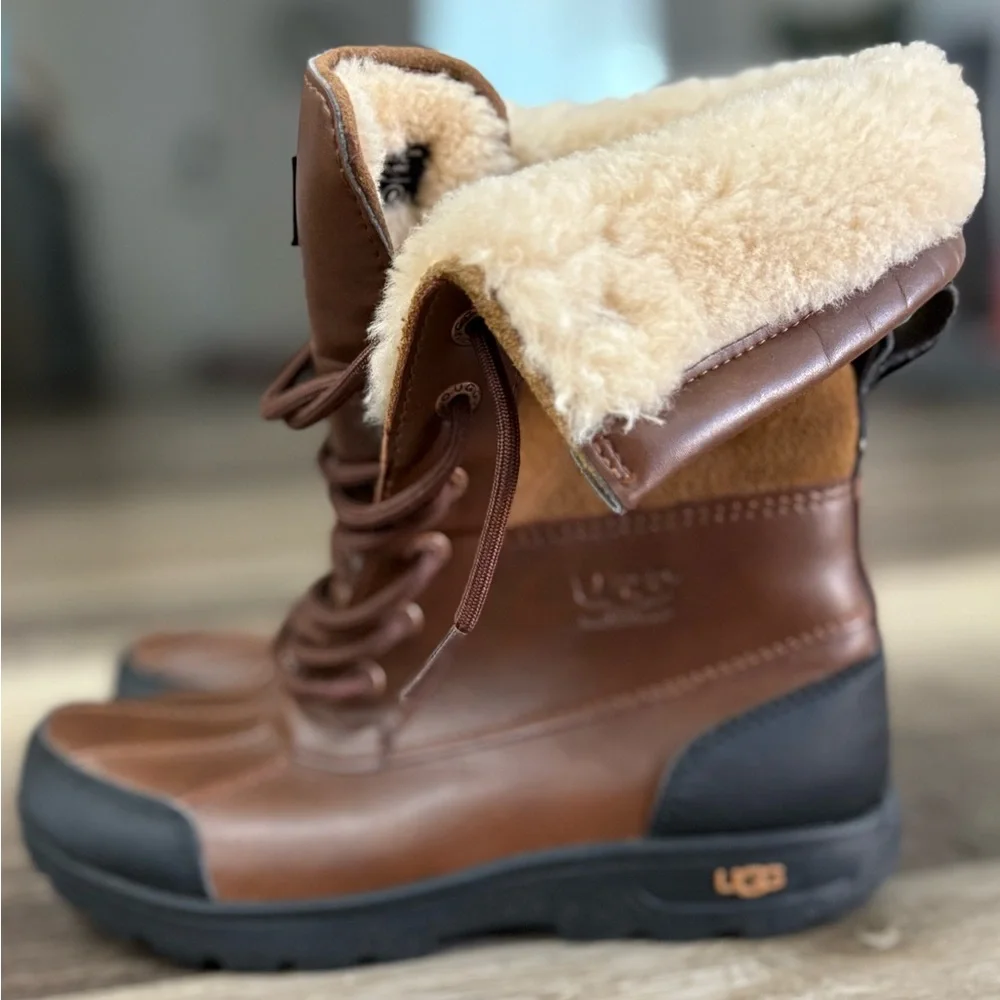 NEW Ugg Butte II Weatherproof Shearling Boots 5